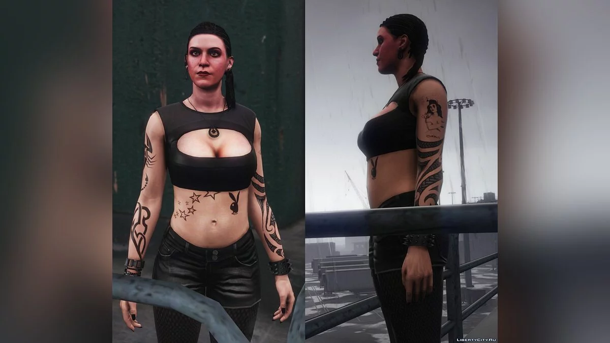 Улучшенные текстуры для Молли Шульц / GTA 5