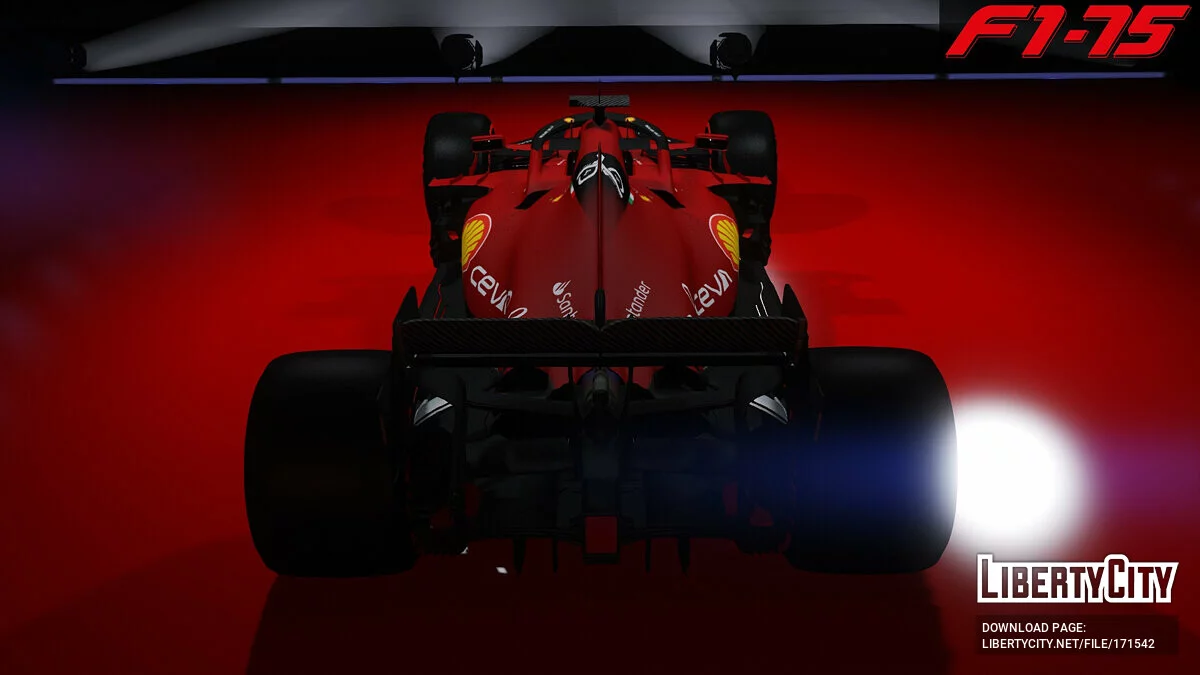 Ferrari F1-75 Livery v1.0 / GTA 5