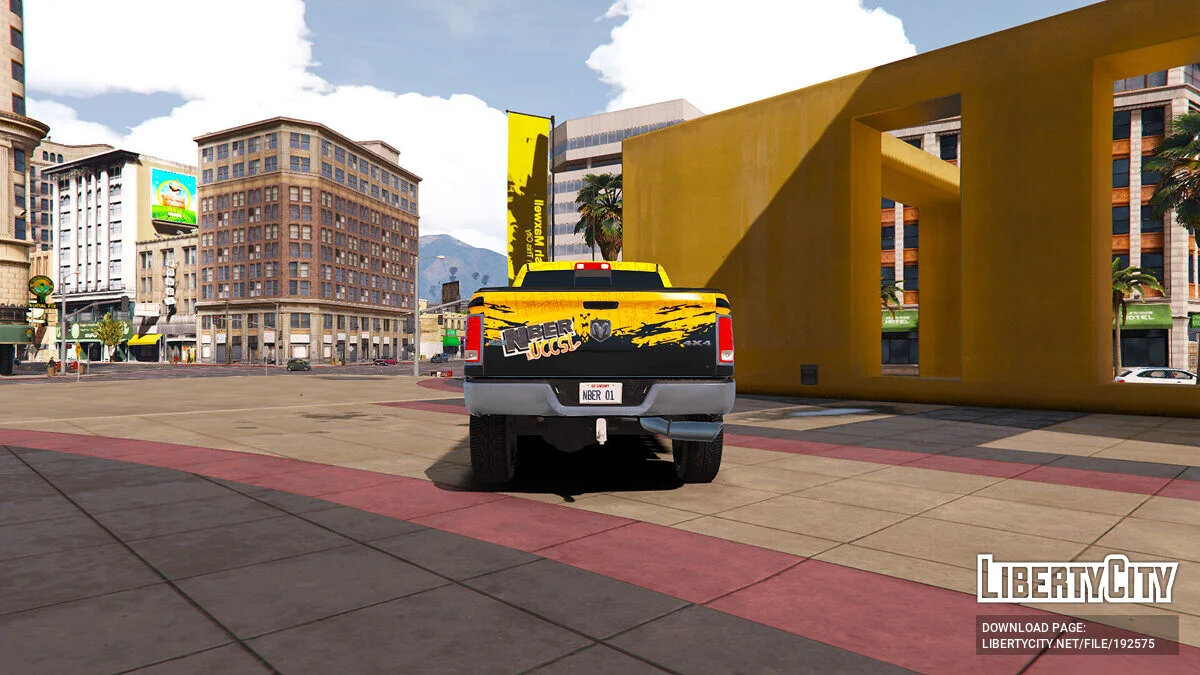 Dodge RAM | Zsozeatya NBER ENERGYDRINK Livery 1.0 / GTA 5
