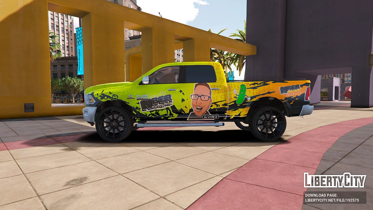 Dodge RAM | Zsozeatya NBER ENERGYDRINK Livery 1.0 / GTA 5