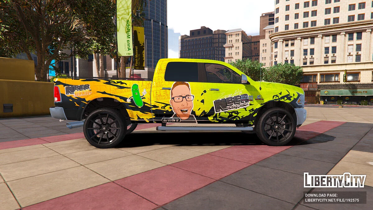 Dodge RAM | Zsozeatya NBER ENERGYDRINK Livery 1.0 / GTA 5