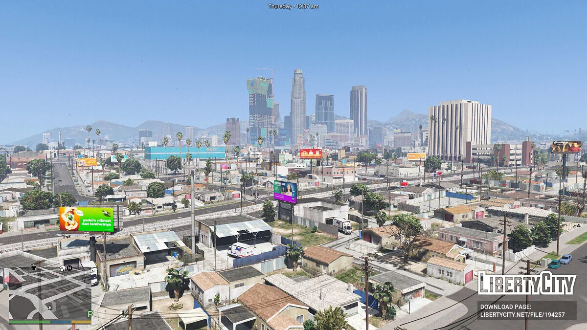 Рекламные щиты Индонезии / GTA 5