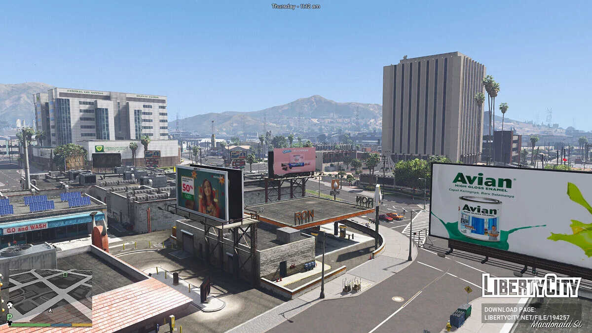 Рекламные щиты Индонезии / GTA 5