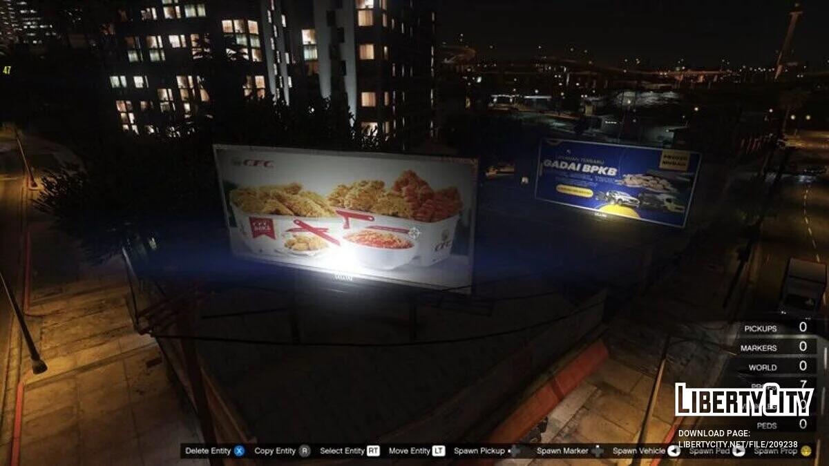 Рекламные щиты Индонезии / GTA 5