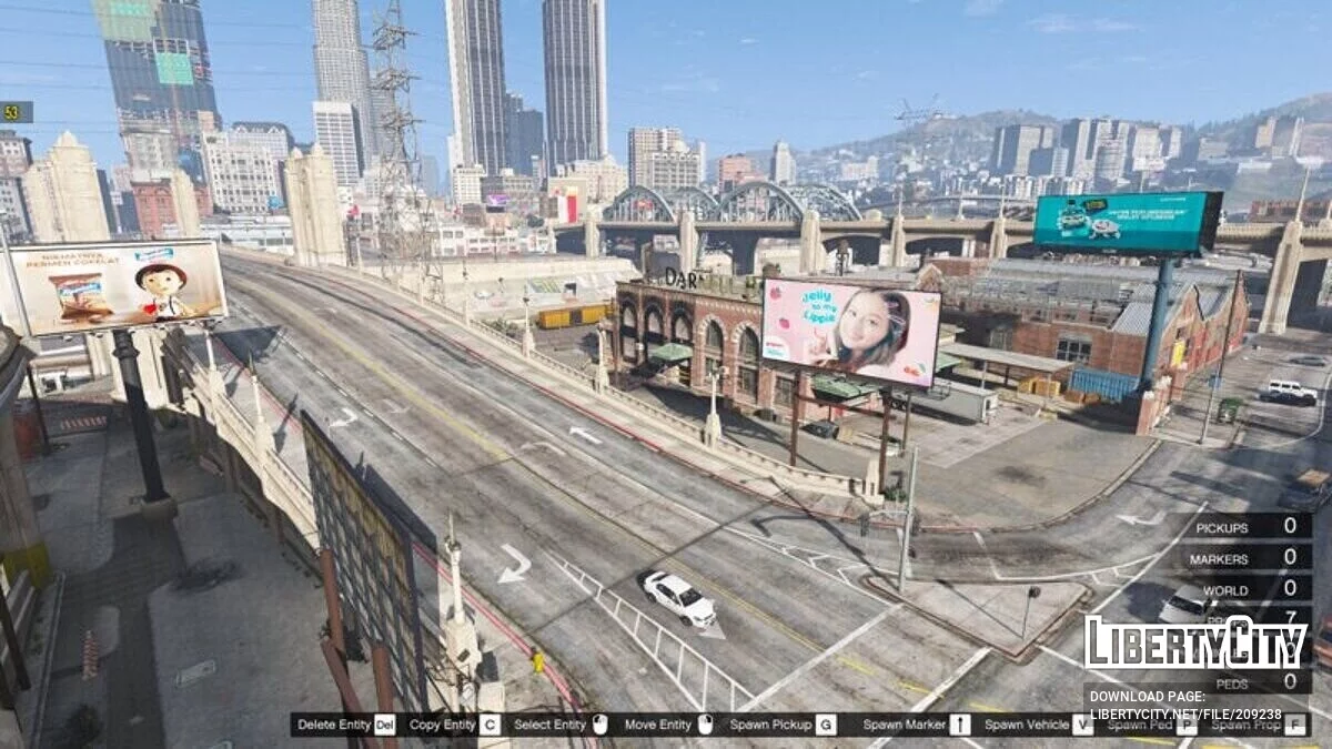 Рекламные щиты Индонезии / GTA 5