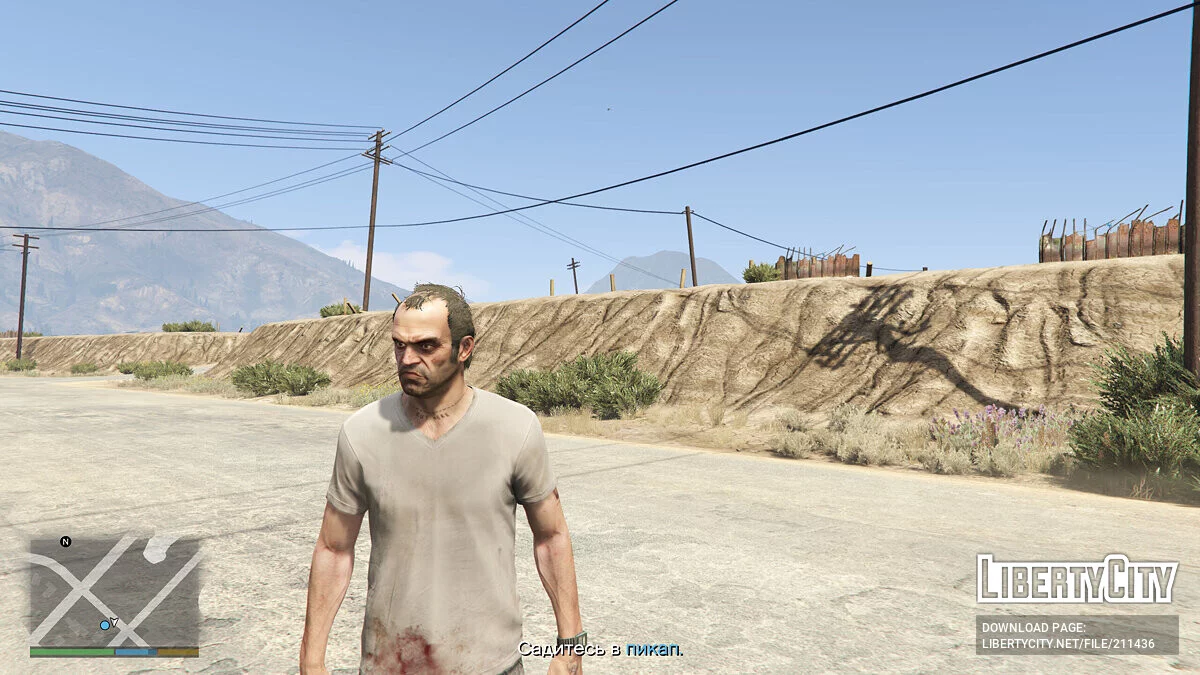 Текстуры лиц главных героев в 4K-разрешении / GTA 5