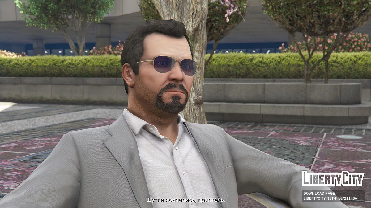Текстуры лиц главных героев в 4K-разрешении / GTA 5