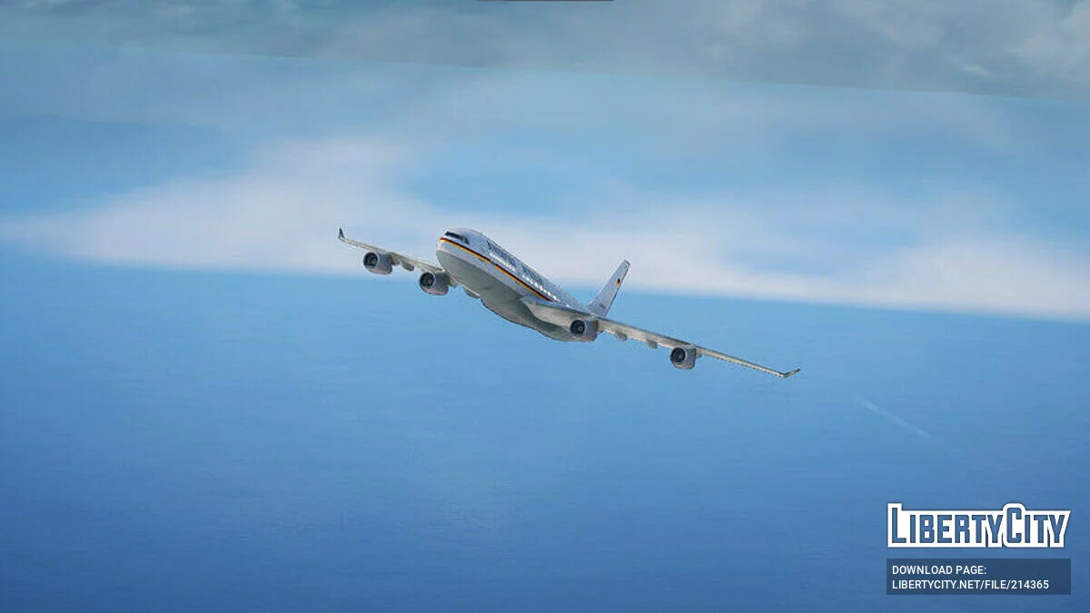Airbus A340-300 Bundesrepublik Deutschland / GTA 5