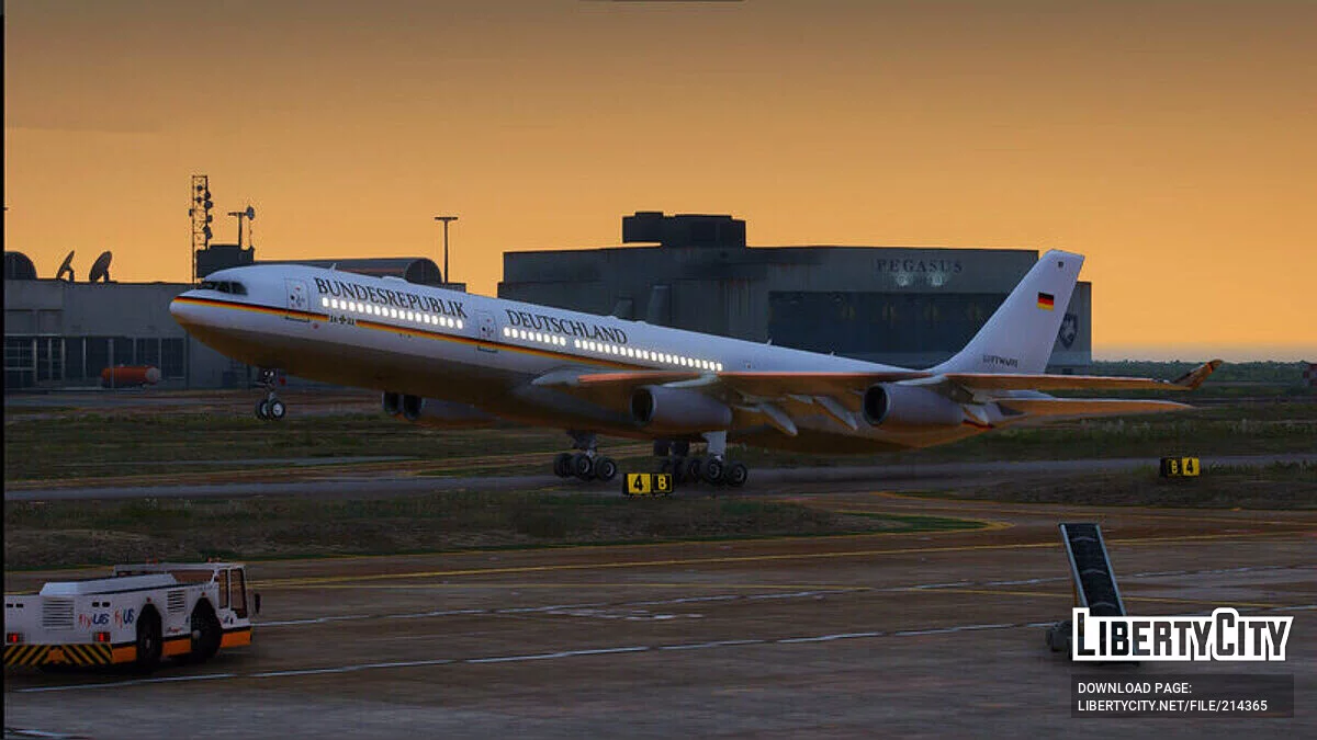 Airbus A340-300 Bundesrepublik Deutschland / GTA 5