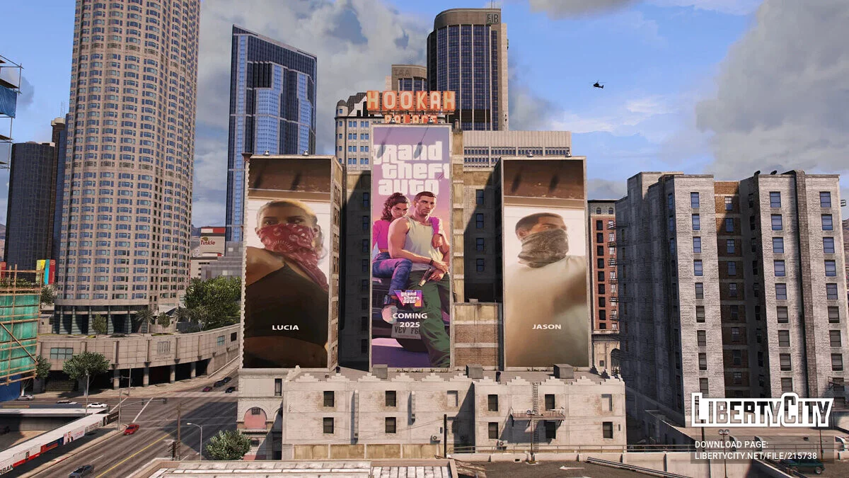 Биллборды с GTA 6 / GTA 5