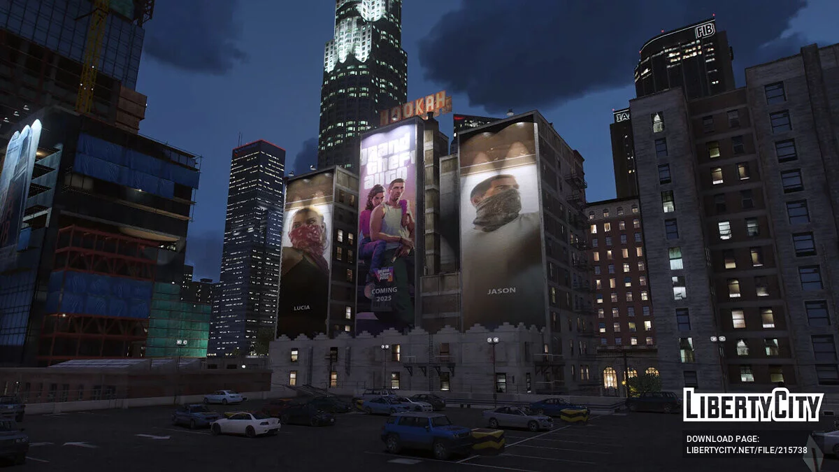 Биллборды с GTA 6 / GTA 5