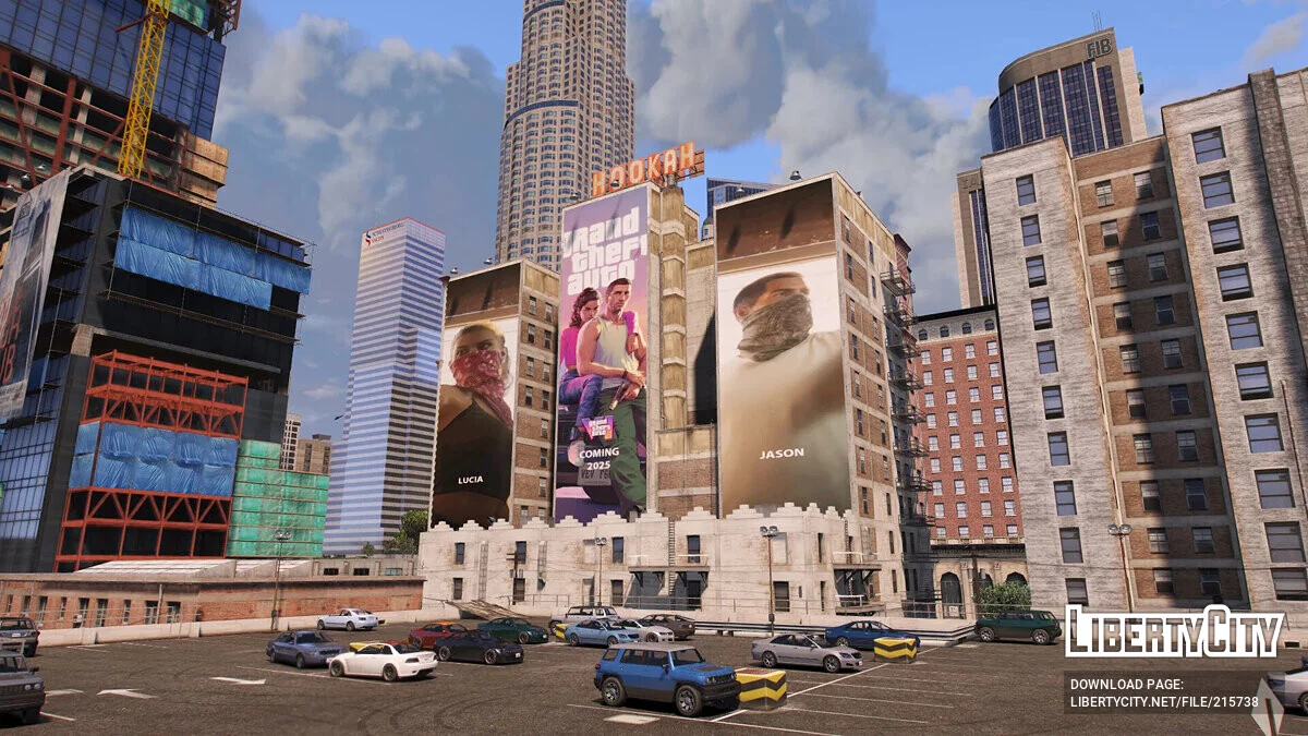 Биллборды с GTA 6 / GTA 5