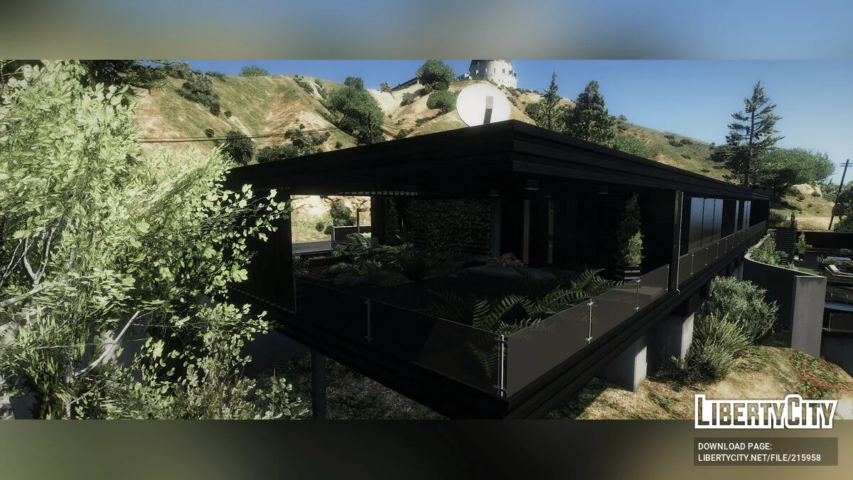 Modern Wood House Retextured / GTA 5