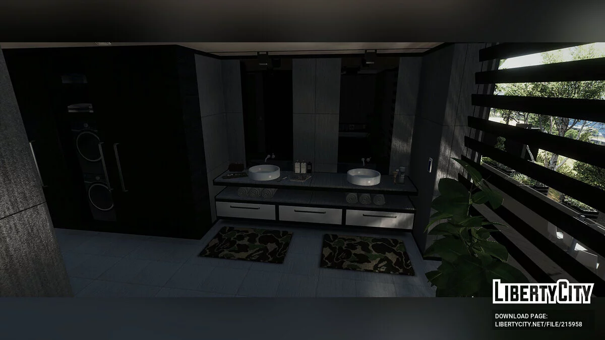 Modern Wood House Retextured / GTA 5