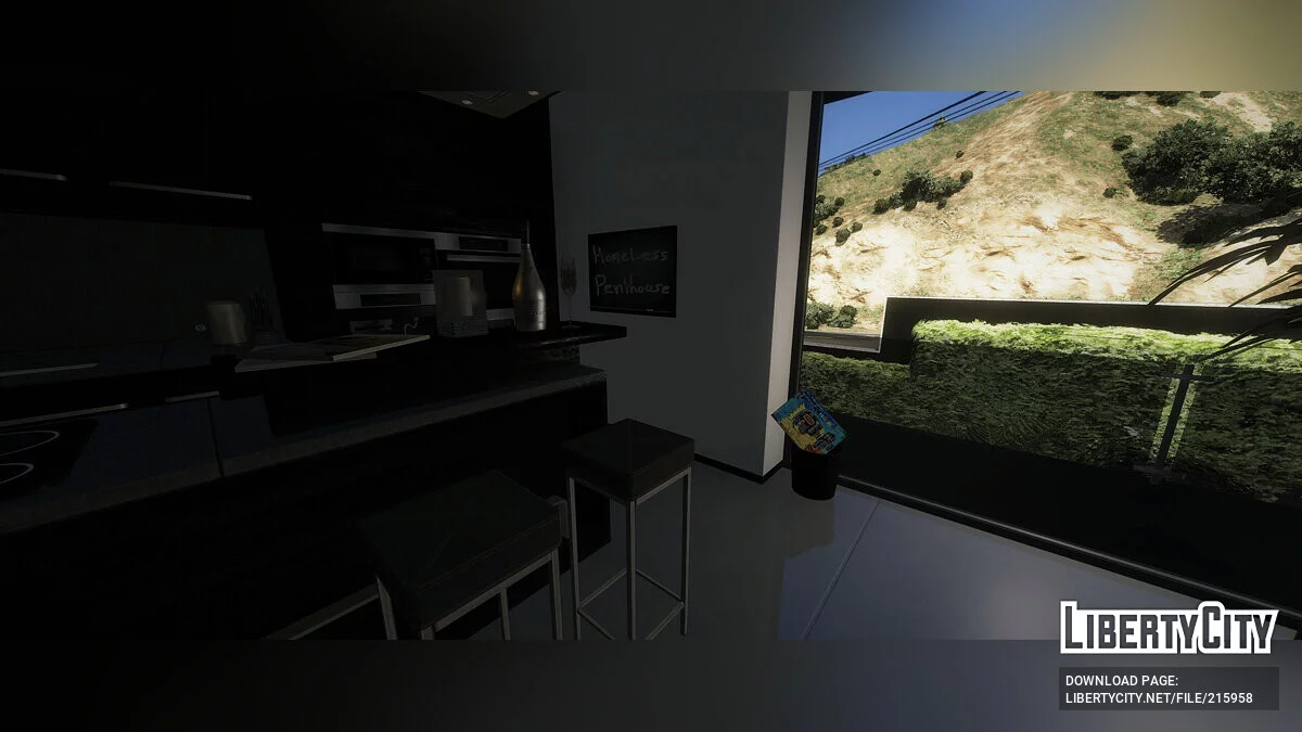 Modern Wood House Retextured / GTA 5