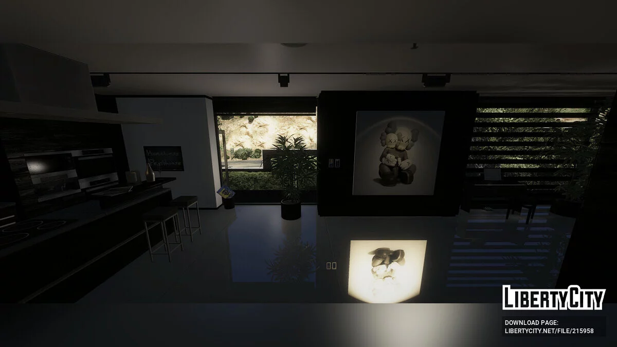 Modern Wood House Retextured / GTA 5