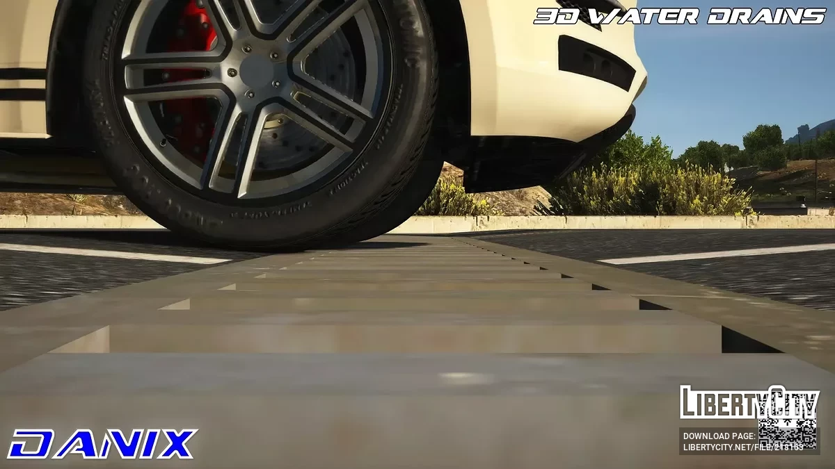 Новая дорога Гранд Сеньора в пустынной местности / GTA 5