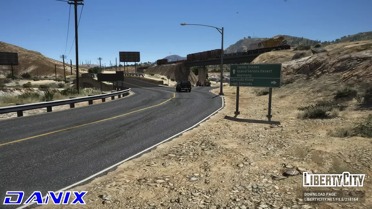 Новые дороги Калифорнии / GTA 5