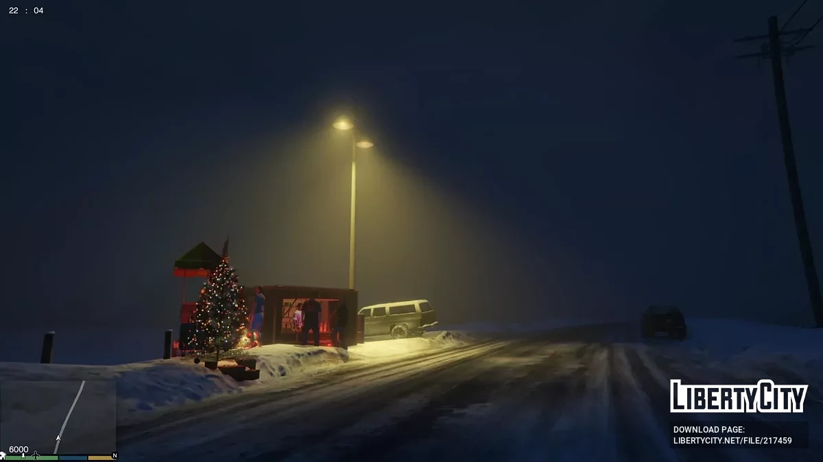 Новый Год в Северном Янктоне / GTA 5