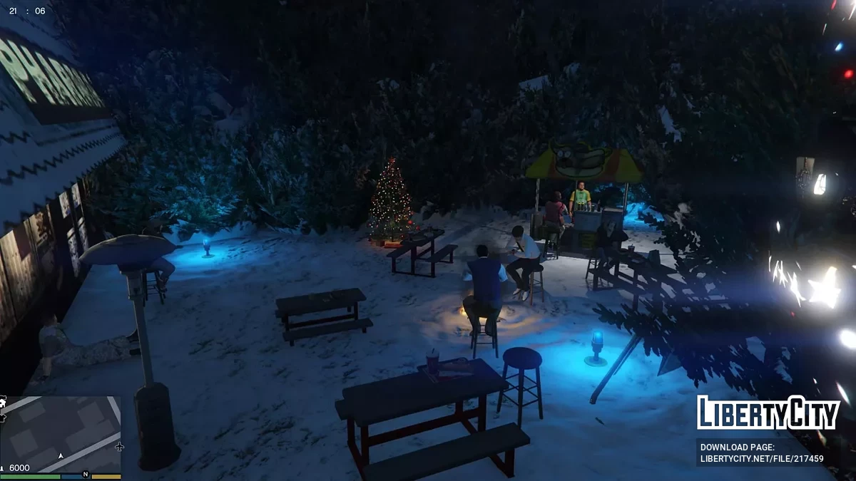Новый Год в Северном Янктоне / GTA 5