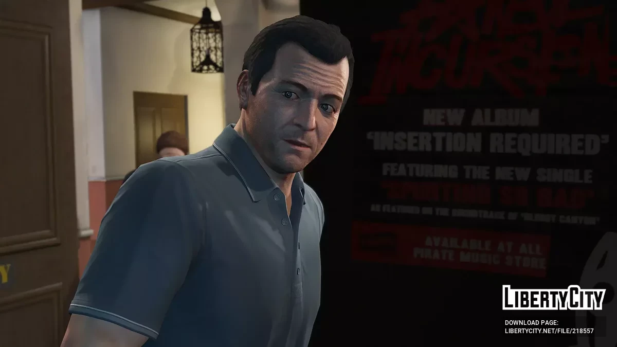 Улучшенные текстуры главных героев / GTA 5