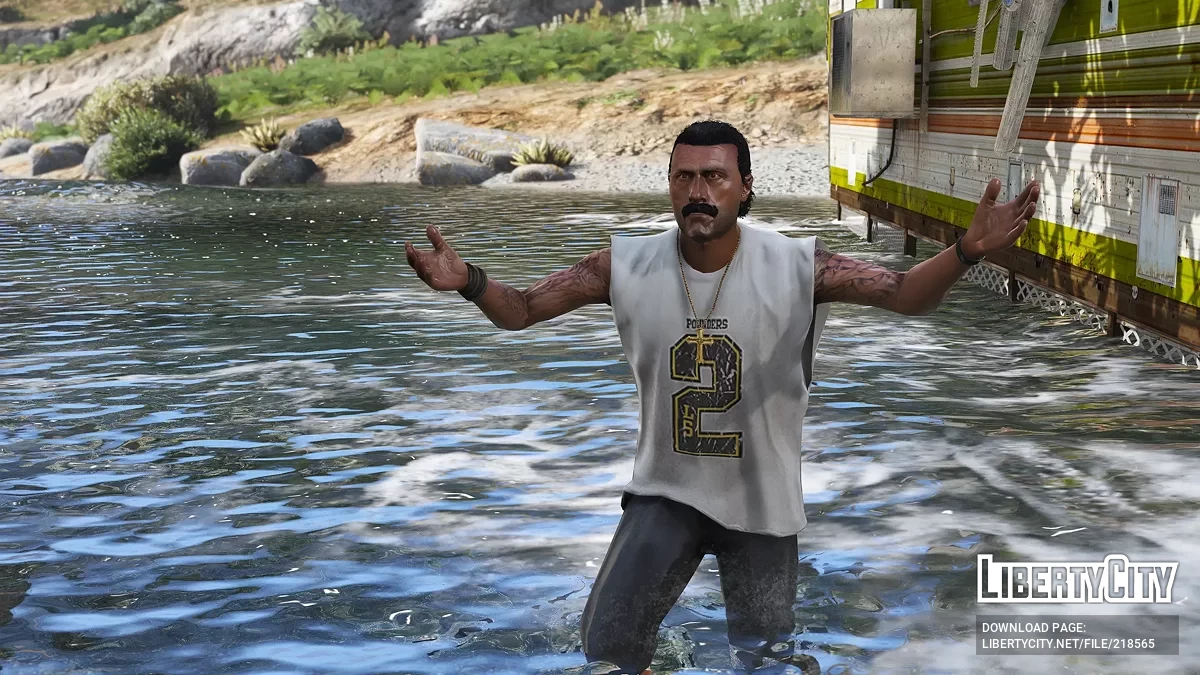 Улучшенные текстуры второстепенных персонажей / GTA 5