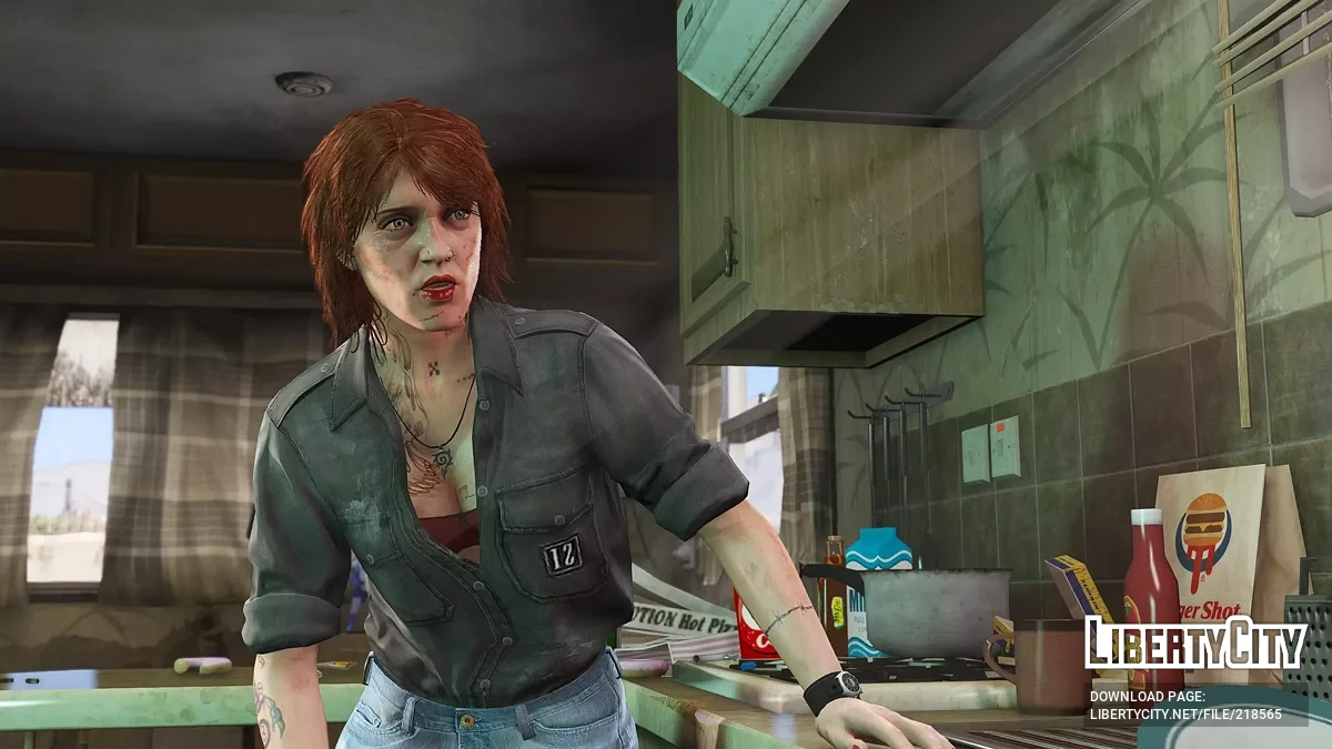 Улучшенные текстуры второстепенных персонажей / GTA 5