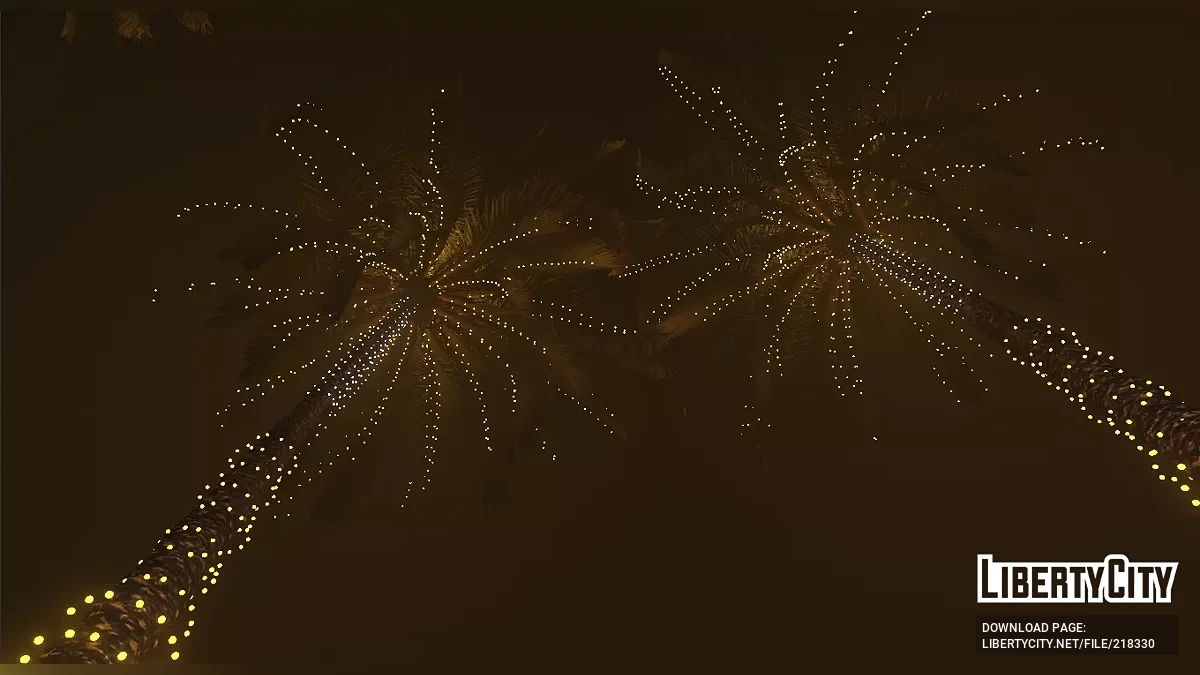 Светящиеся пальмы v2.0 / GTA 5