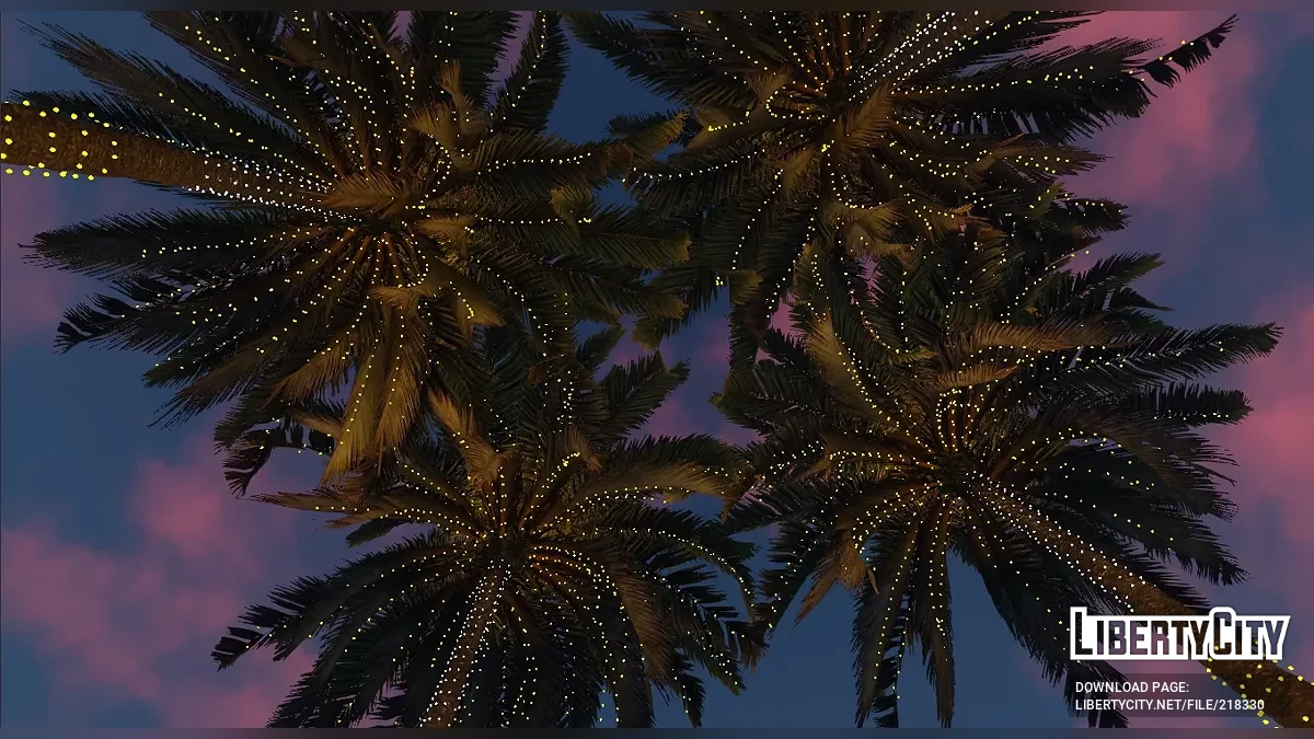Светящиеся пальмы v2.0 / GTA 5