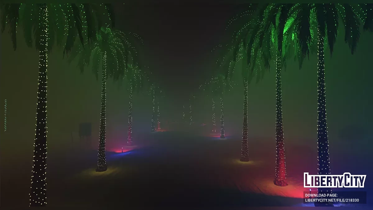 Светящиеся пальмы v2.0 / GTA 5