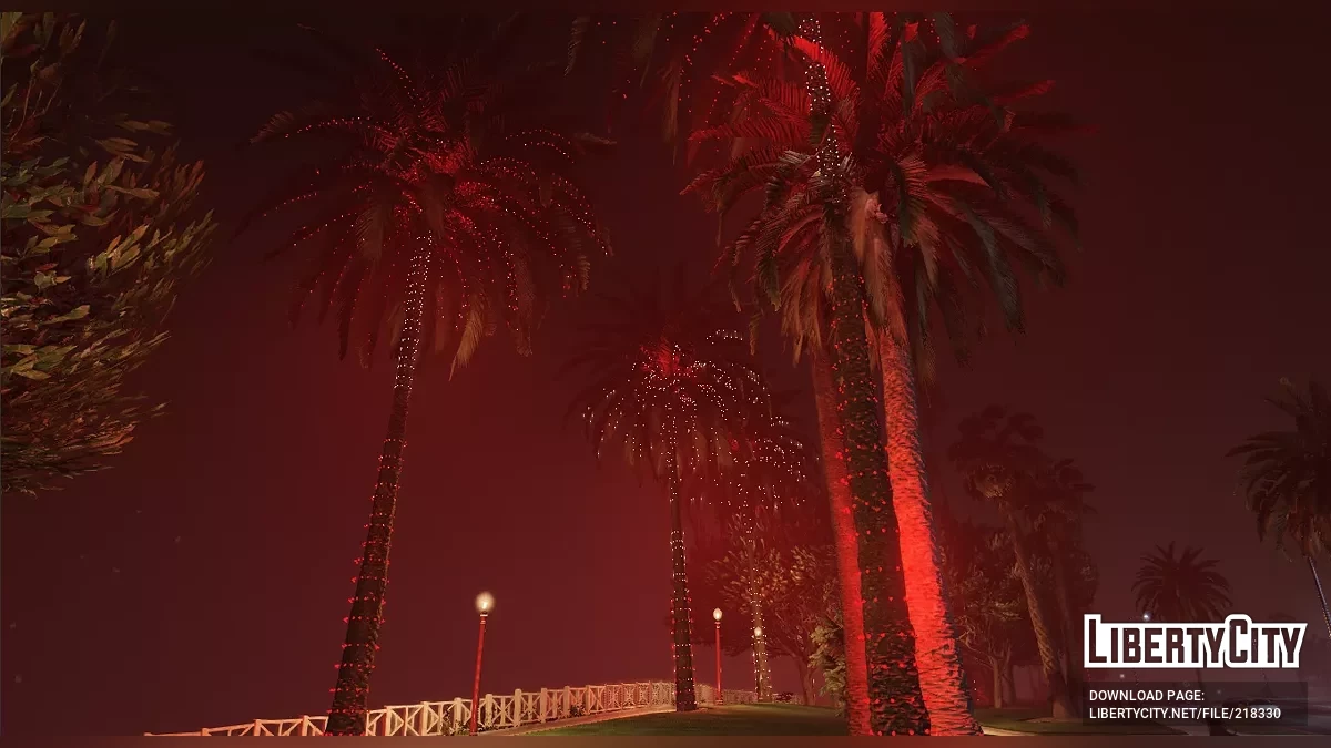Светящиеся пальмы v2.0 / GTA 5