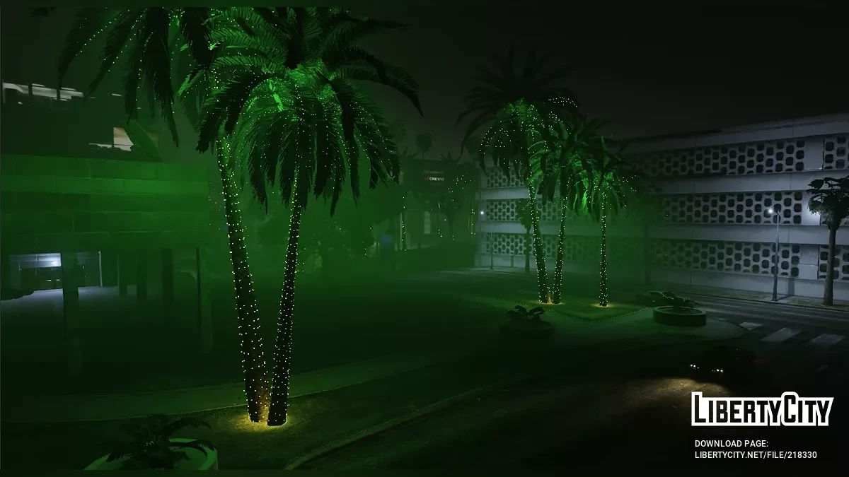 Светящиеся пальмы v2.0 / GTA 5