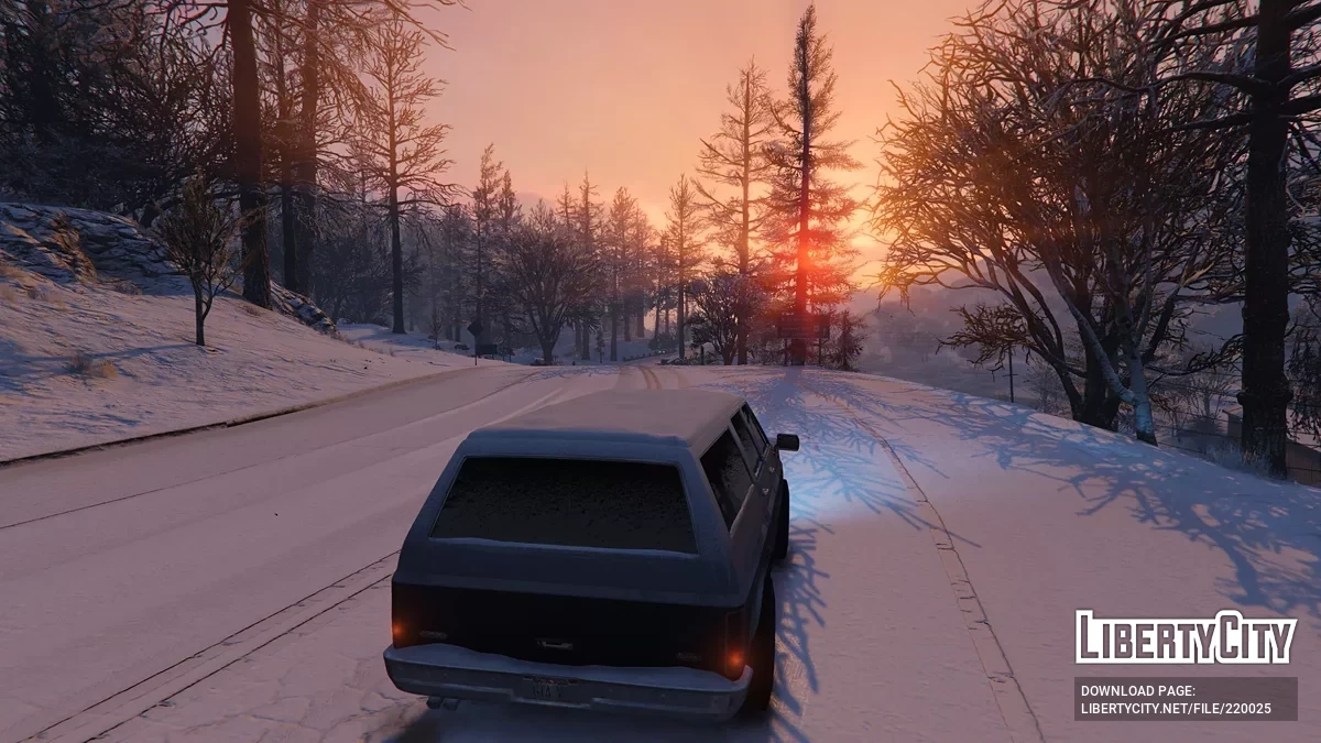 Атмосфера поздней осени и зимы / GTA 5