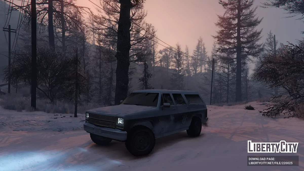 Атмосфера поздней осени и зимы / GTA 5