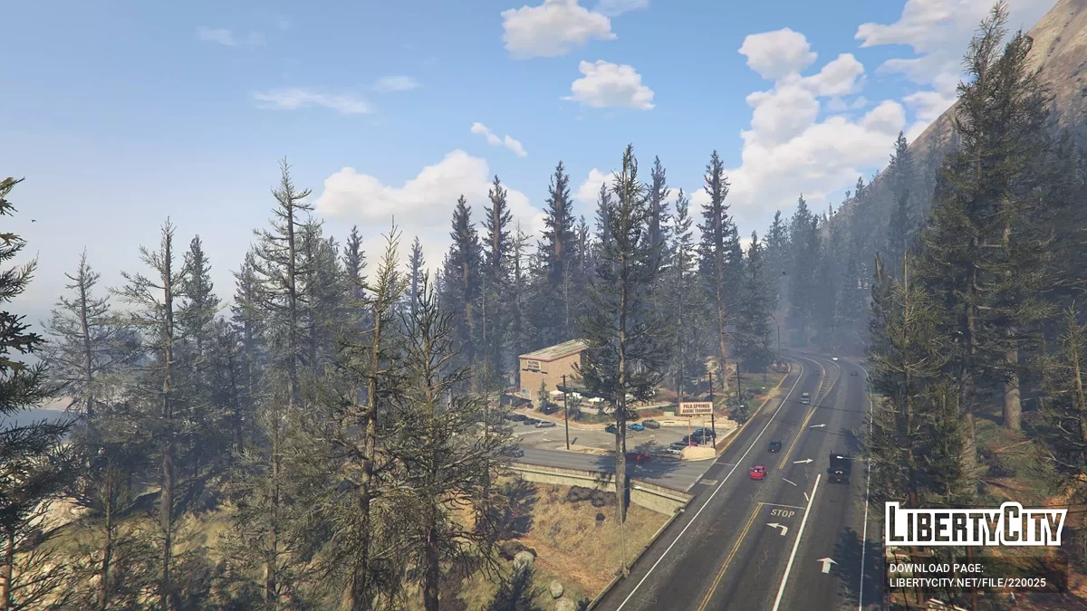 Атмосфера поздней осени и зимы / GTA 5