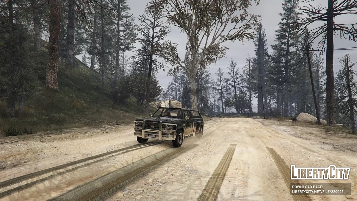 Атмосфера поздней осени и зимы / GTA 5