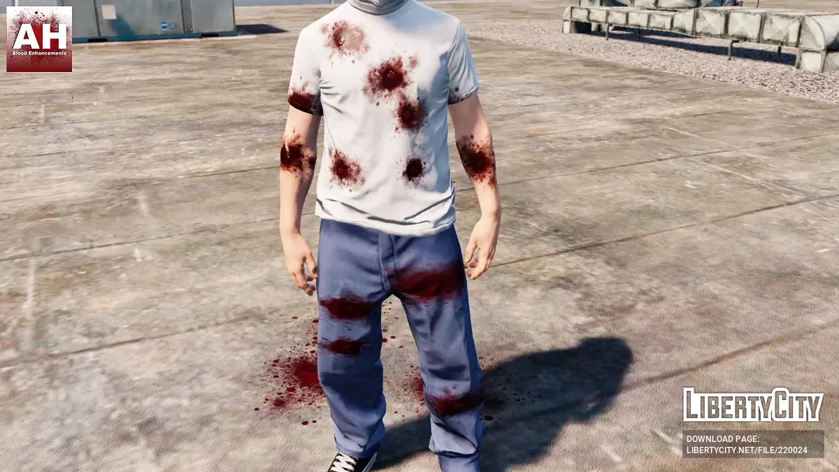 Реалистичные эффекты крови / GTA 5