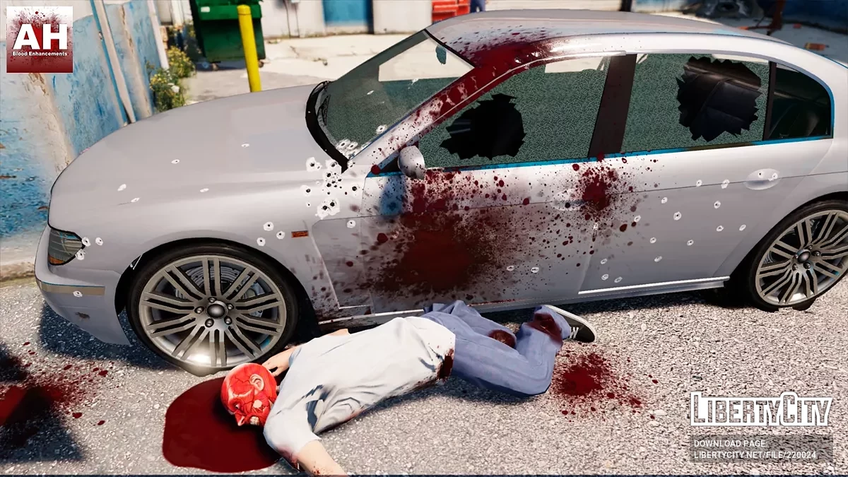 Реалистичные эффекты крови / GTA 5