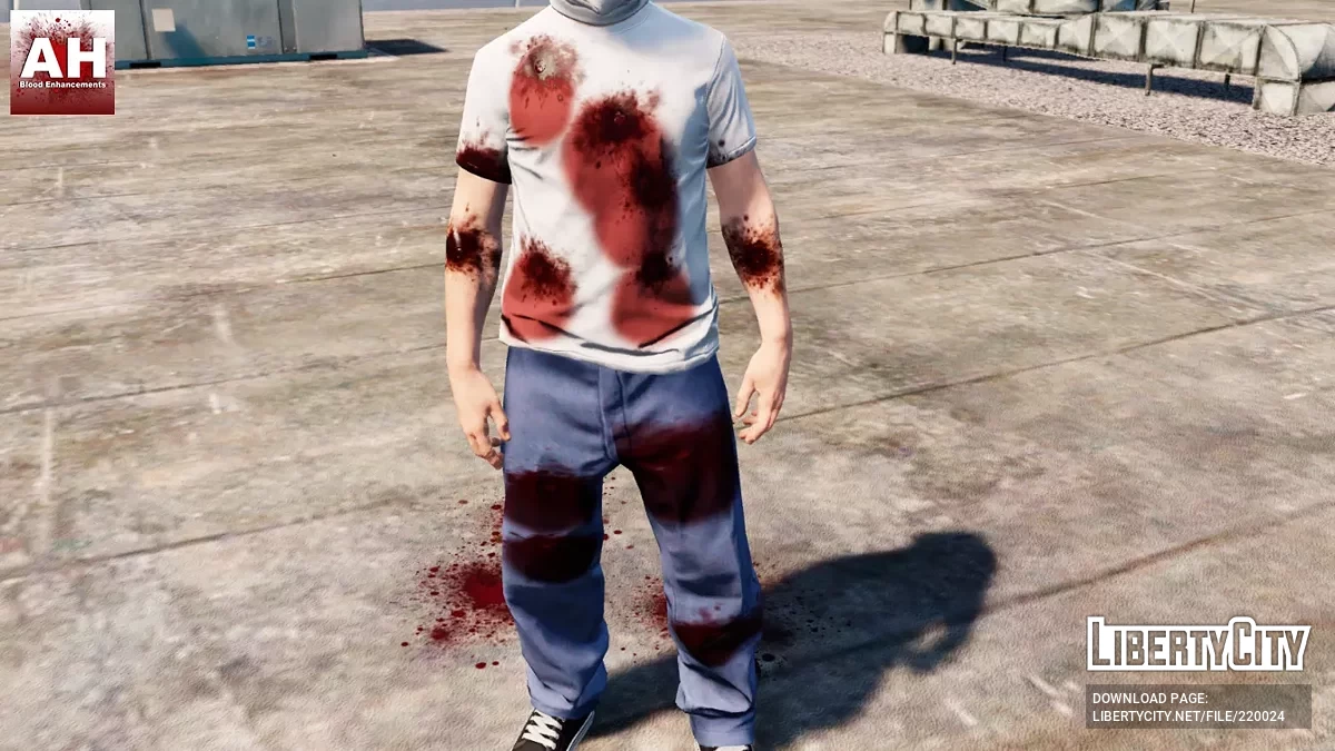 Реалистичные эффекты крови / GTA 5