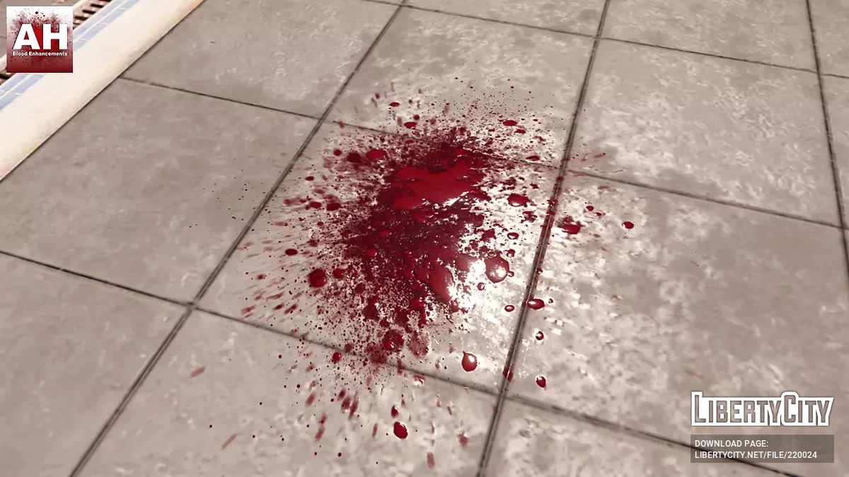 Реалистичные эффекты крови / GTA 5