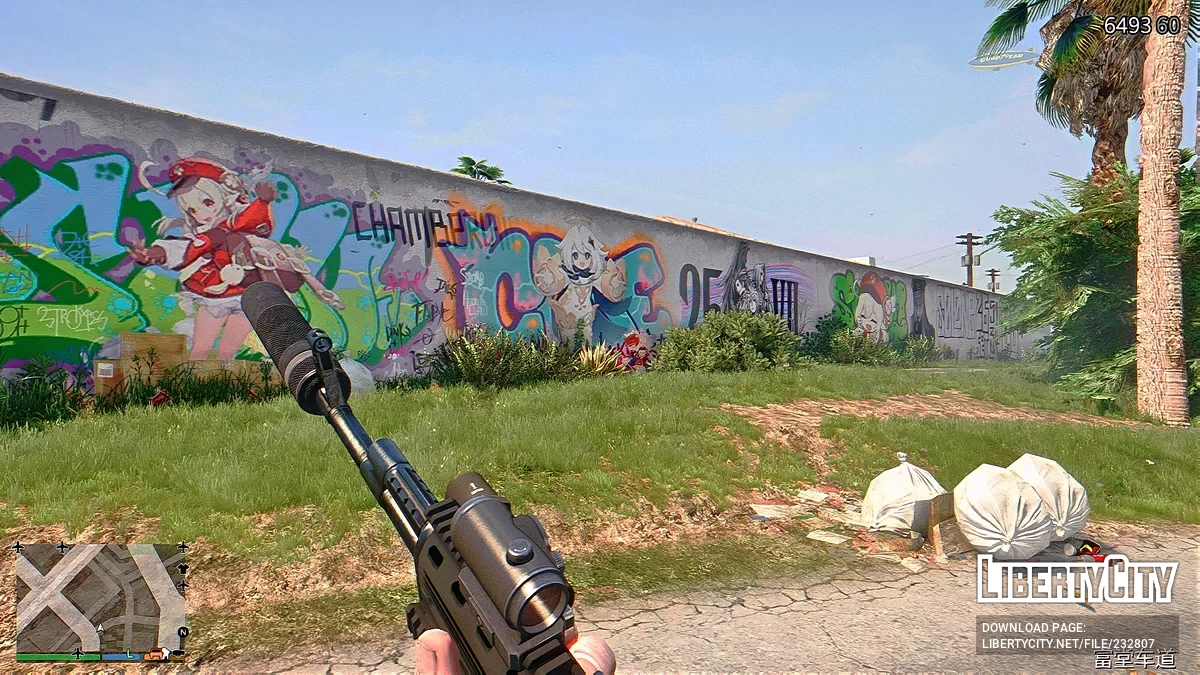 Граффити и рекламные щиты / GTA 5