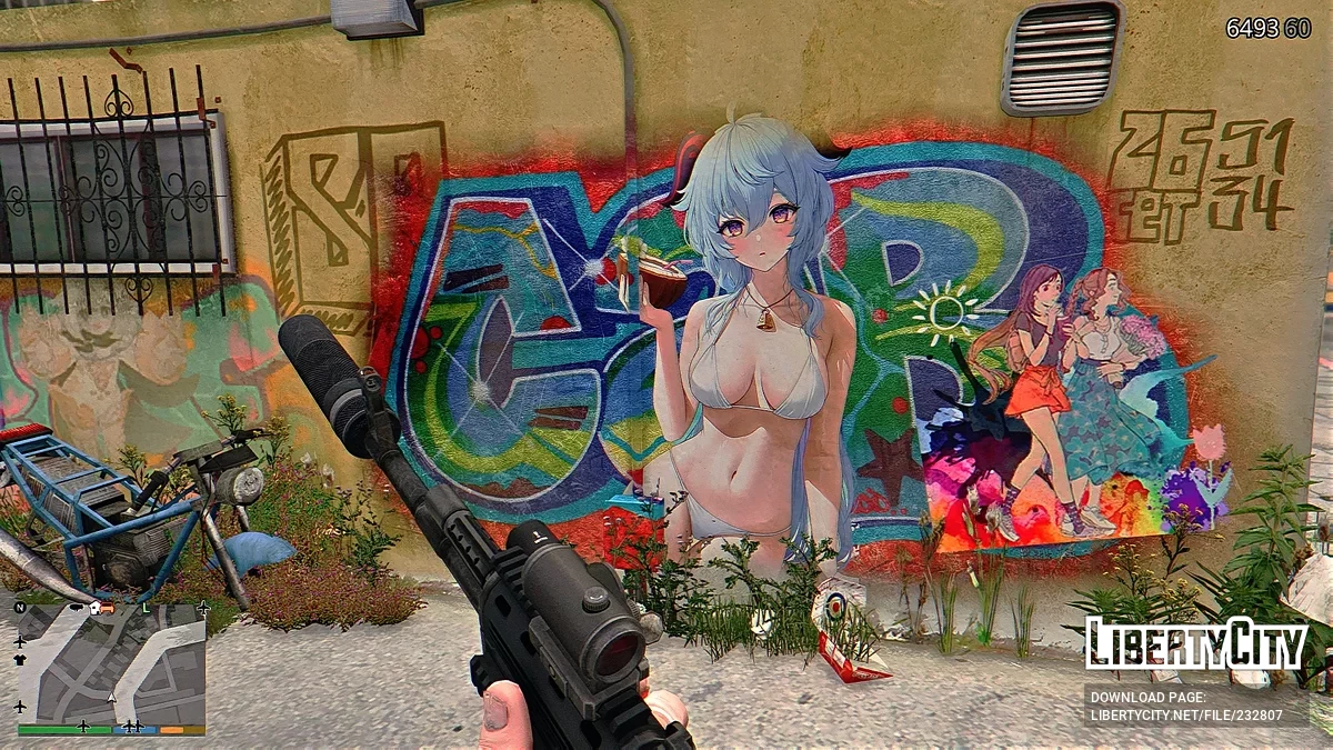 Граффити и рекламные щиты / GTA 5