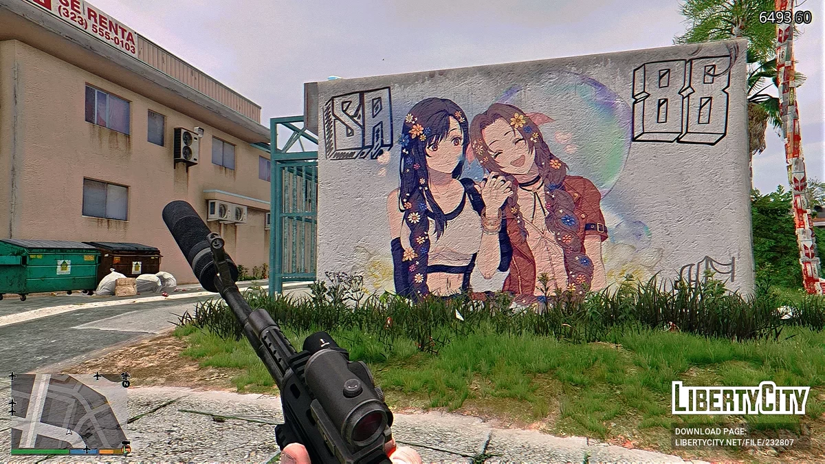 Граффити и рекламные щиты / GTA 5