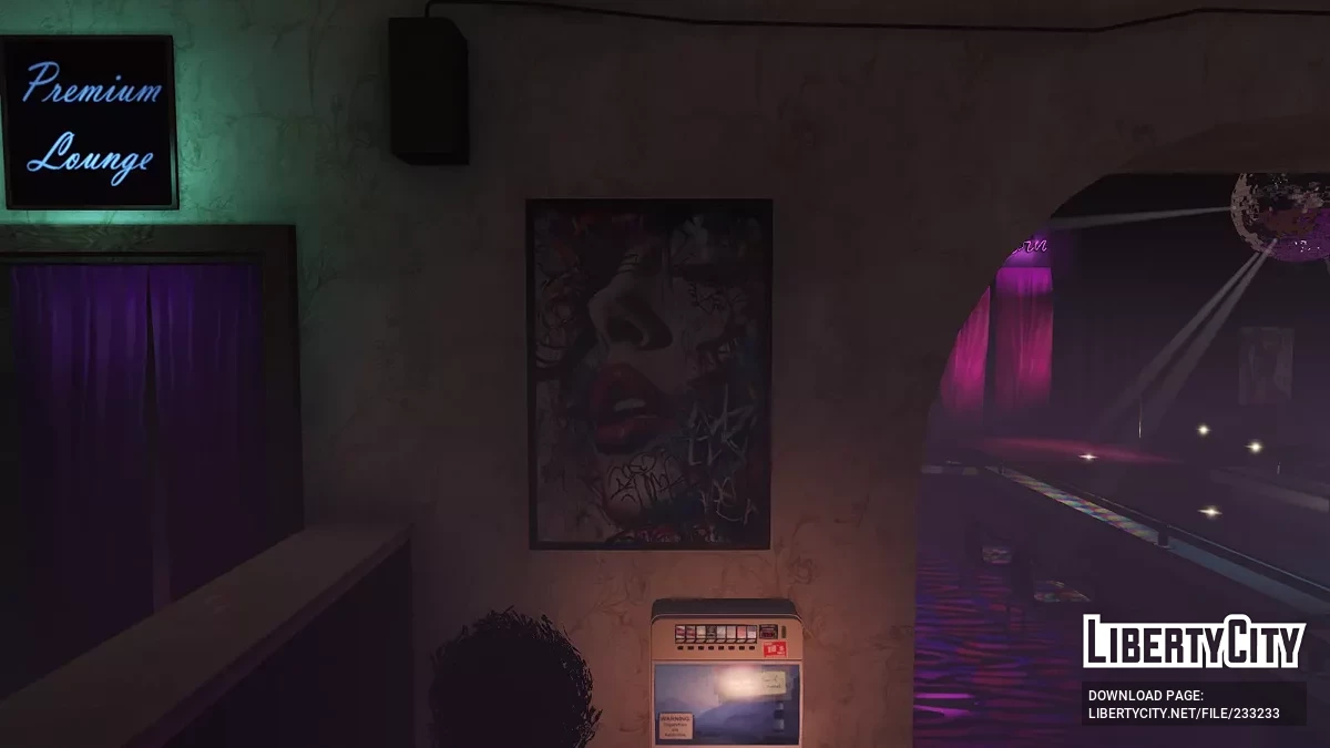 Новый современный стриптиз-клуб с обновлёнными текстурами / GTA 5