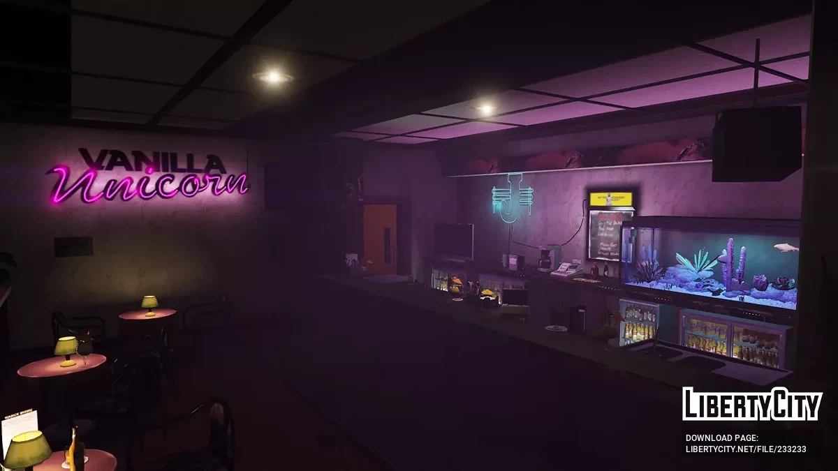 Новый современный стриптиз-клуб с обновлёнными текстурами / GTA 5