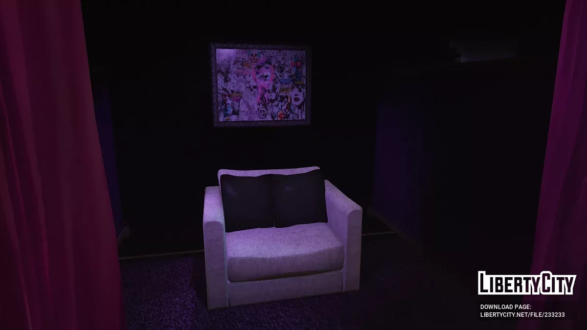 Новый современный стриптиз-клуб с обновлёнными текстурами / GTA 5