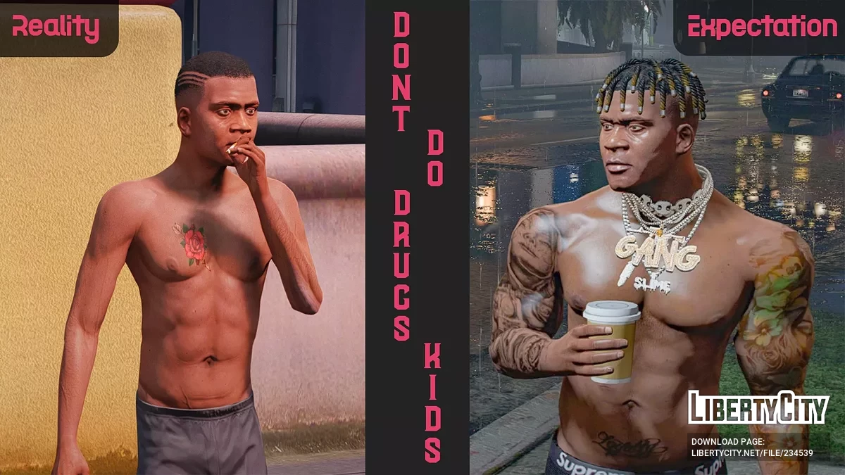 Худой Франклин / GTA 5