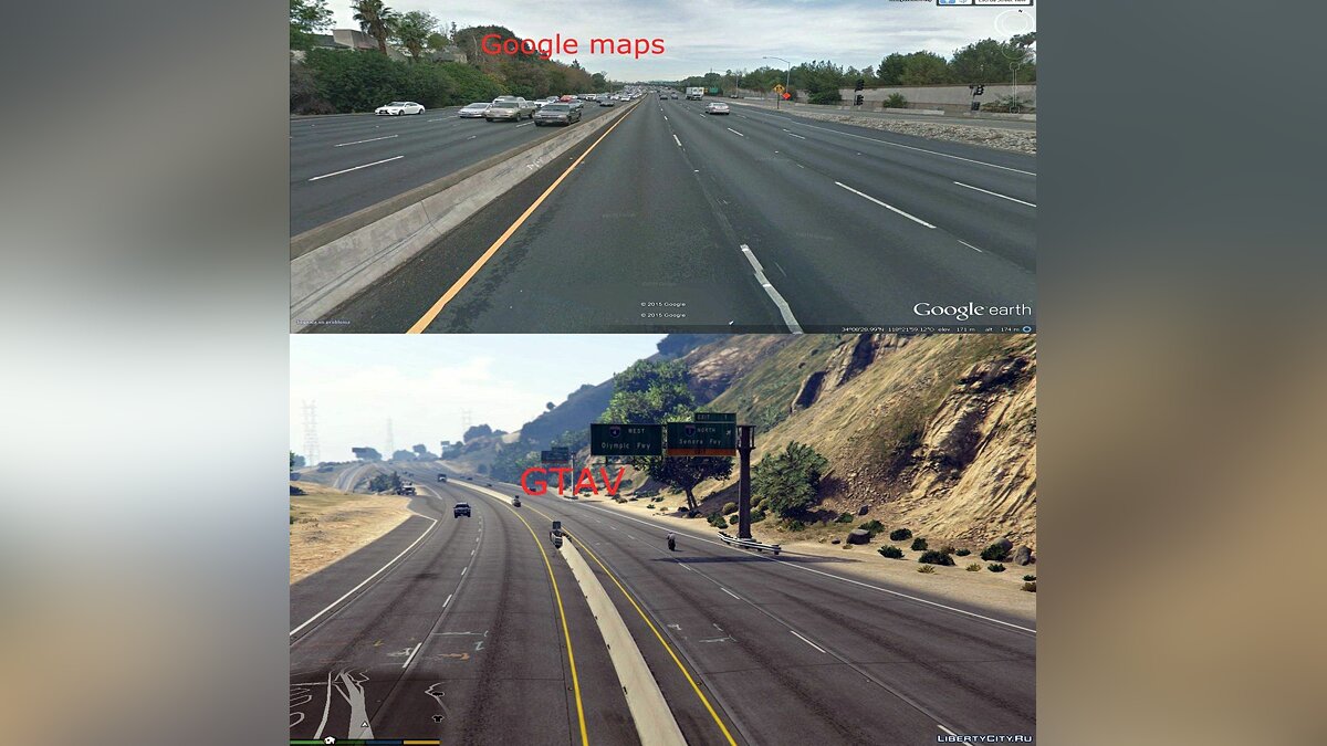 L.A. Roads 2.0 for GTA 5 - Картинка #8