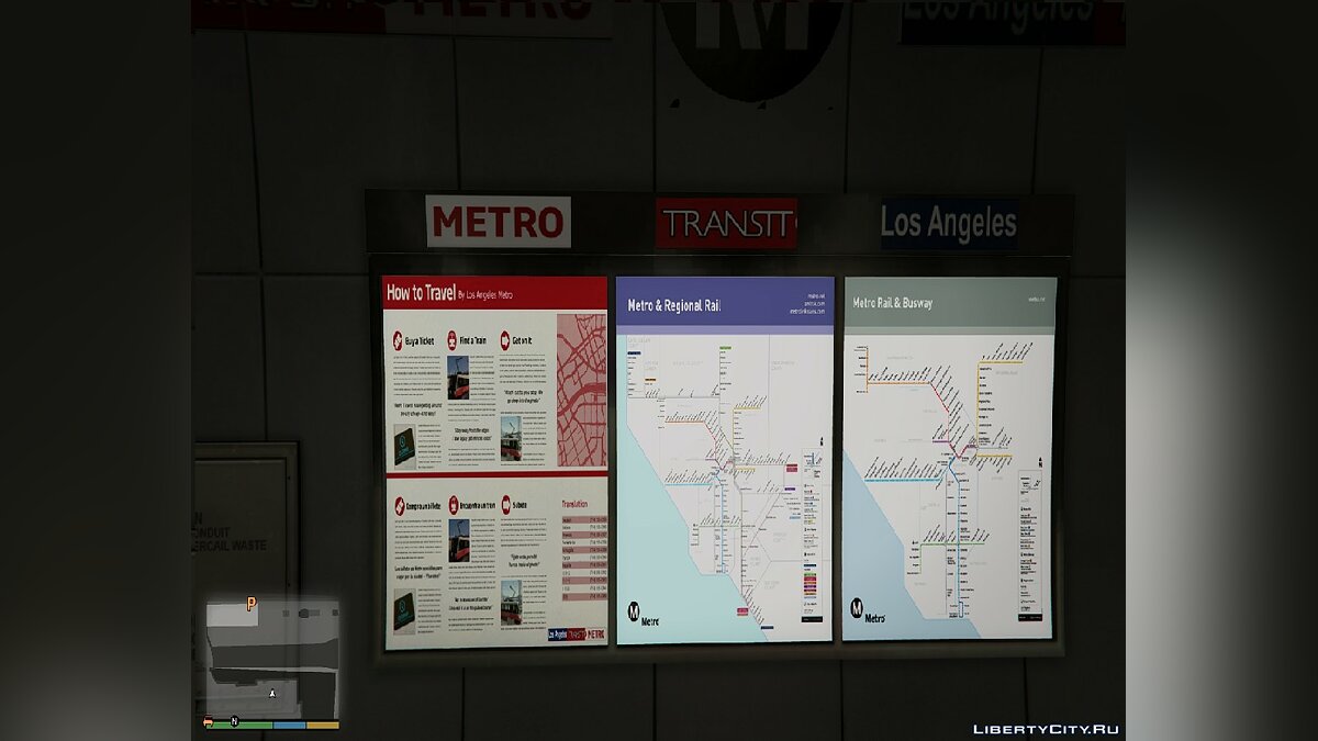 Real-Life Metro Stations 1.1 для GTA 5 - Картинка #1