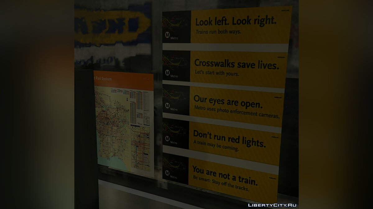 Real-Life Metro Stations 1.1 для GTA 5 - Картинка #2